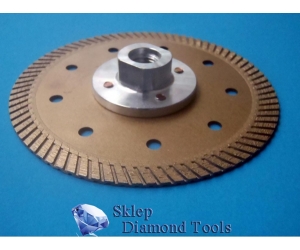 TARCZA DIAMENTOWA DO GRANITU 125MM FLANSZA / GWINT M14 SUPER PREMIUM BLADE 